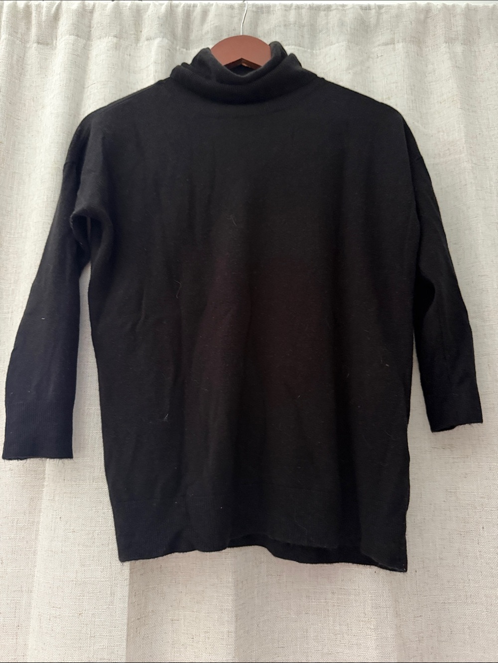 New York & Company Dark Brown Turtleneck Sweater